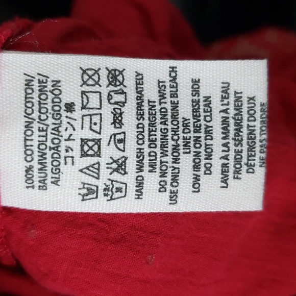 Free People Red Counting Stars Size S - Picture 11 of 12